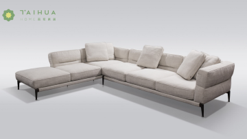 Lvingroom Fabric Combination Sofa With One Extension