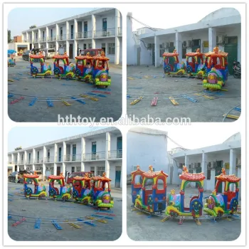 2016 new design amusement park electric ride on train for kids
