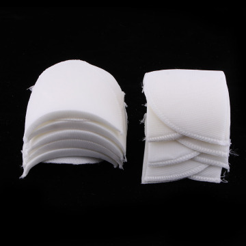 Pair of 6 Large Suits Shoulder Pads for Women Men Coats Jackets White