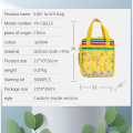 600D printed Oxford tote lunch bag for children