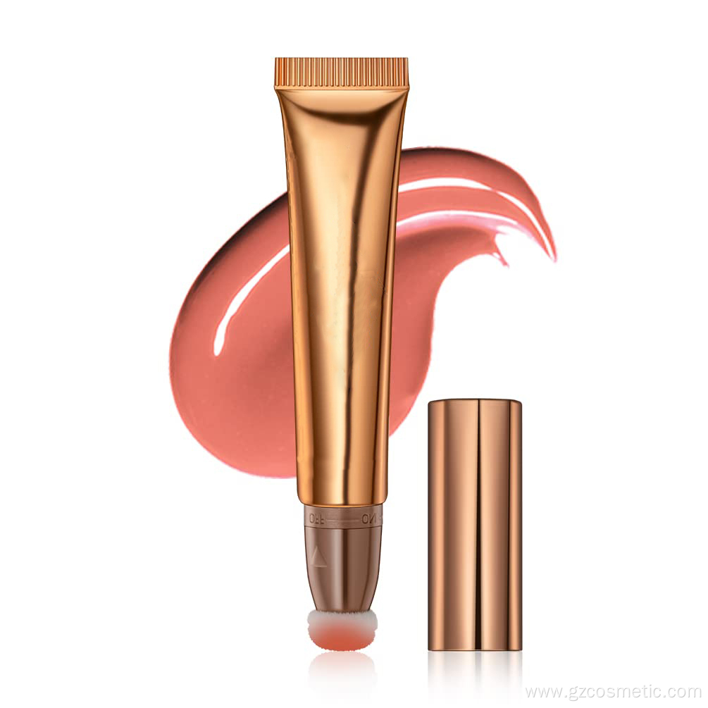 HOT Beauty Wand Liquid Blusher Face Makeup Stick Highlighter Contour Blush Private Label Stick with Cushion Applicator Attac