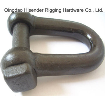 JIS D Type Trawling Shackle, Square Head, Self Colour, Good Quality