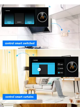 SZMYQ Tuya Smartlife OEM APP Central Scene Intelligent Automation 6 inch Touch Screen Smart Home Control Panel