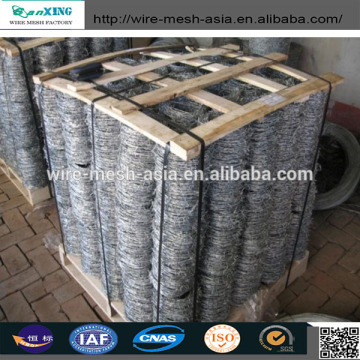 barbed wire price per roll galvanized barbed wire