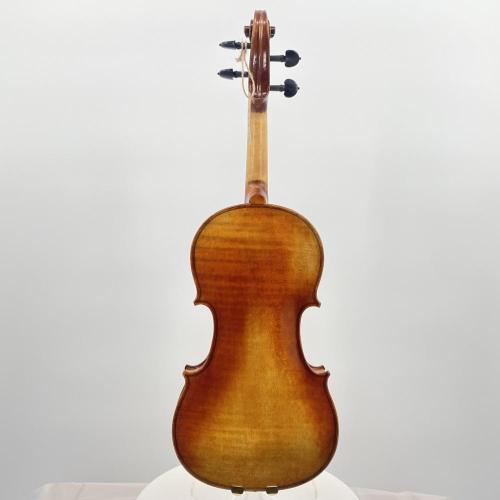 Spruce europeo europeo hecho a mano y arce inflamado en tamaño completo 4/4 violín