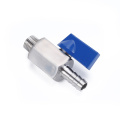 PN63 1/4 pouce en acier inoxydable mini-vanne