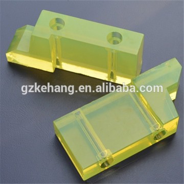 Wear-Resisting Custom Molded urethane thick polyurethane PU Bumper Block for machine