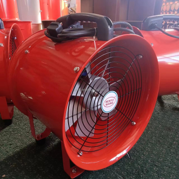 Portable Axial Ventilation Fan 16'' 400mm 2900rpm - Portable Ventilation Fans Air Dust Fan Axial Exhaust Blower