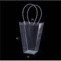Vitrine de designs de sacola de PVC ecológica