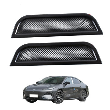 OEM Automotif Stainless Steel Interior Accessories untuk 2024 Geely Galaxy E8 Air Vents dan Cover Tanduk
