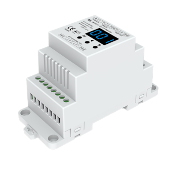 Skydance DL DMX512 to 0-10V 1-10V Decoder Signal Converter - DIN Rail (4 Channels)