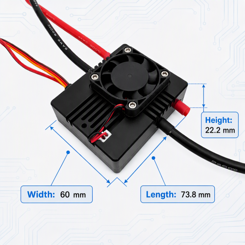 Anti-spark Switch 150A Anti Spark Module with Aluminum Base for Robot/Car/Boat
