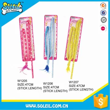 Durable Newest Model Cat Teaser Toys Knitting Cat Toys