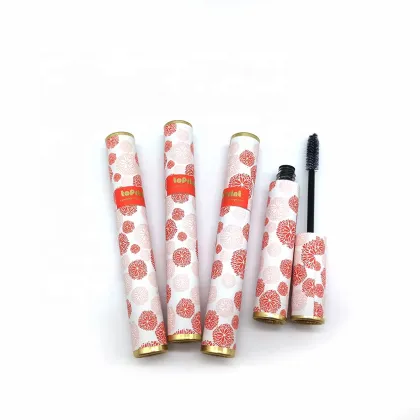 Biodegradable Cosmetics Empty Mascara Packaging Paper Tube