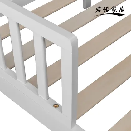 Nordic Style Children's Bed with Guardrail