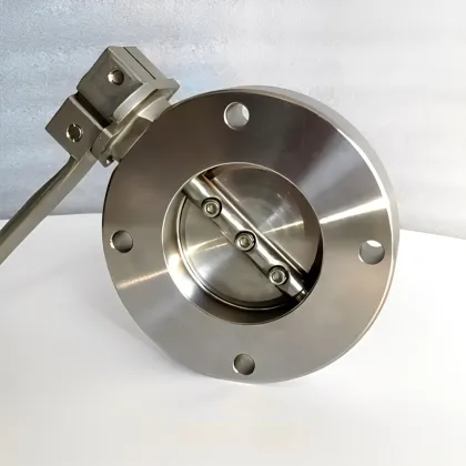 Zero Leakage Vacuum Butterfly Valve Discharge Valve