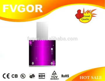 wall mounted tempered glass italian range hood