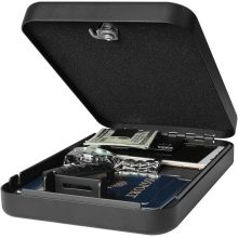 Small Steel Portable GUN SafeS with Key Lock