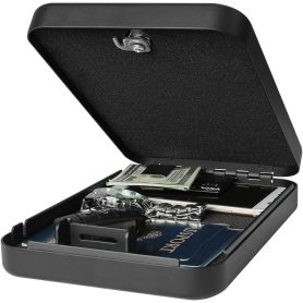 Small Steel Portable GUN SafeS with Key Lock