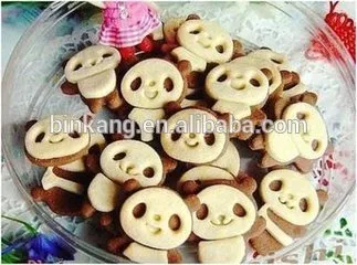 Small double color fortune cookie biscuit making machine