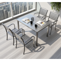 Outdoor Aluminum-Plastic Dining Set