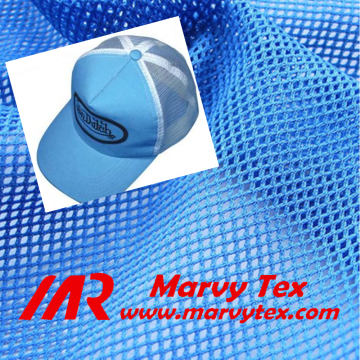 breathable mesh fabric fabric for hat 100 polyester mesh fabric