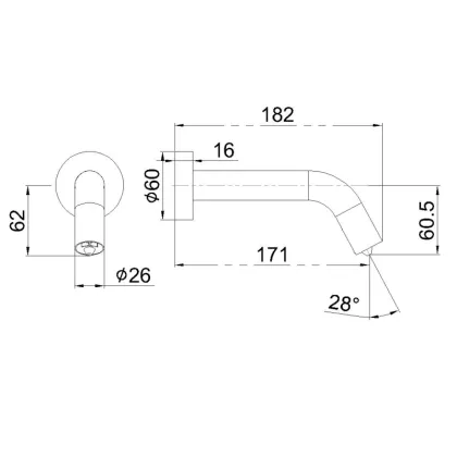 Intelligent Infrared Induction Sensor Faucet for Bathroom Basin