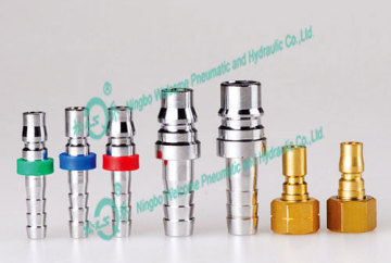 Single Shut-off Pneumatic Couping(Steel Brass)