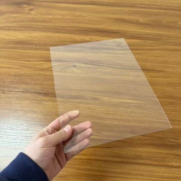 Feuille épaisse PET haute clarté