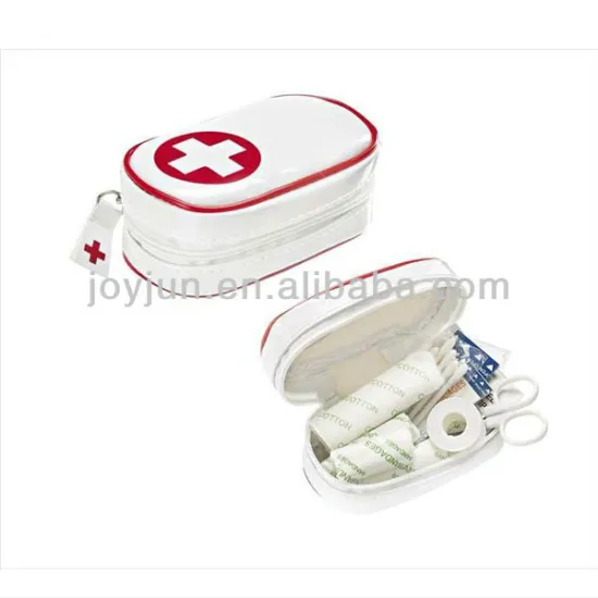 travel/outdoor/emergency mini canvas first aid kit bags