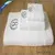 Luxury elegant Egyptian cotton white hotel towel