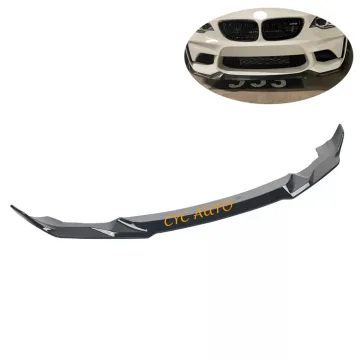 Glossy Black Front Lip Front Bumper Splitter Kit for BMW F87 M2