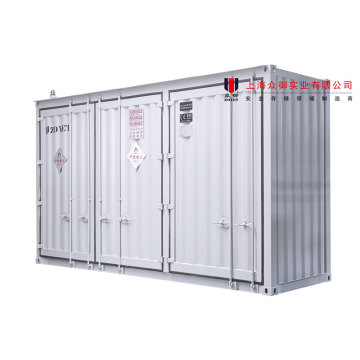 ZOYET Outdoor storage container for hazardous materials