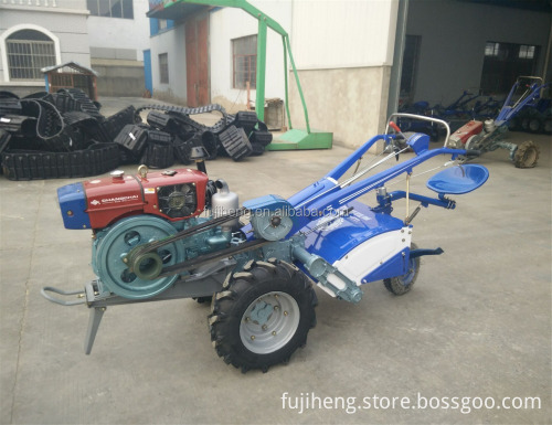 Diesel Walking Tractor with Plough