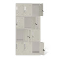 4 Tier Standard Metal Lockers 3 Wide