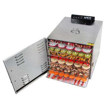 10 Layer Stainless Steel Food Dehydrator Fruit Dryer Machine