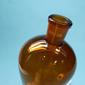 Amber Glass ξεχωριστή χοάνη με stopcock 500ml