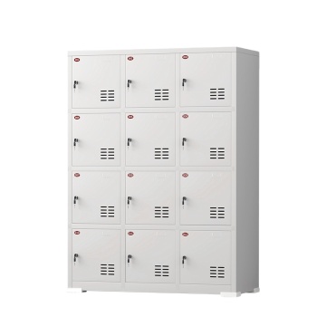 Customizable Site Construction Tool Storage Cabinet with 12 Doors: Ideal for Hand Drills and Electric Tool Charging