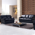 Sofa 3-Pieces Leather Cushions Combined Sofa Set