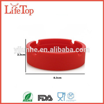 Colorful Round Silicone Ashtray Ash Holder