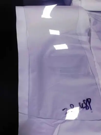 Soft clear PVC plastic sheet