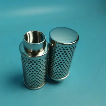 Stainless Steel Threaded Filter Chemical / Food Industries