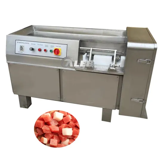 Automatic Frozen Goat Meat and Poultry Dicing Machine for Cube Cutting