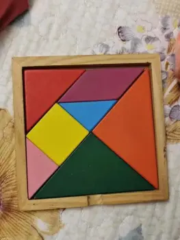 Easten traditional interesting tangram