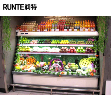 Supermarket Refrigerator Vegetable and Fruit Chiller