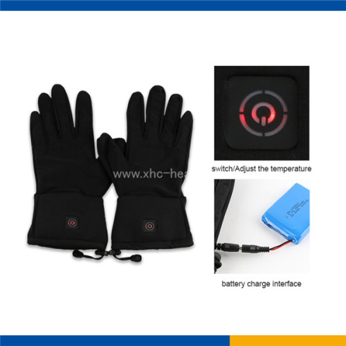 Newest design heating ski glove