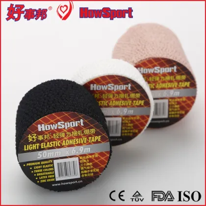 Zigzag Edge Porous Cotton Hot Melt Adhesive Strapping Sport Health Medical Finger Protection Tape
