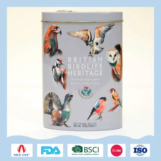 China Manufacturing Specified Metal Container Bird-seed Tin For Pet