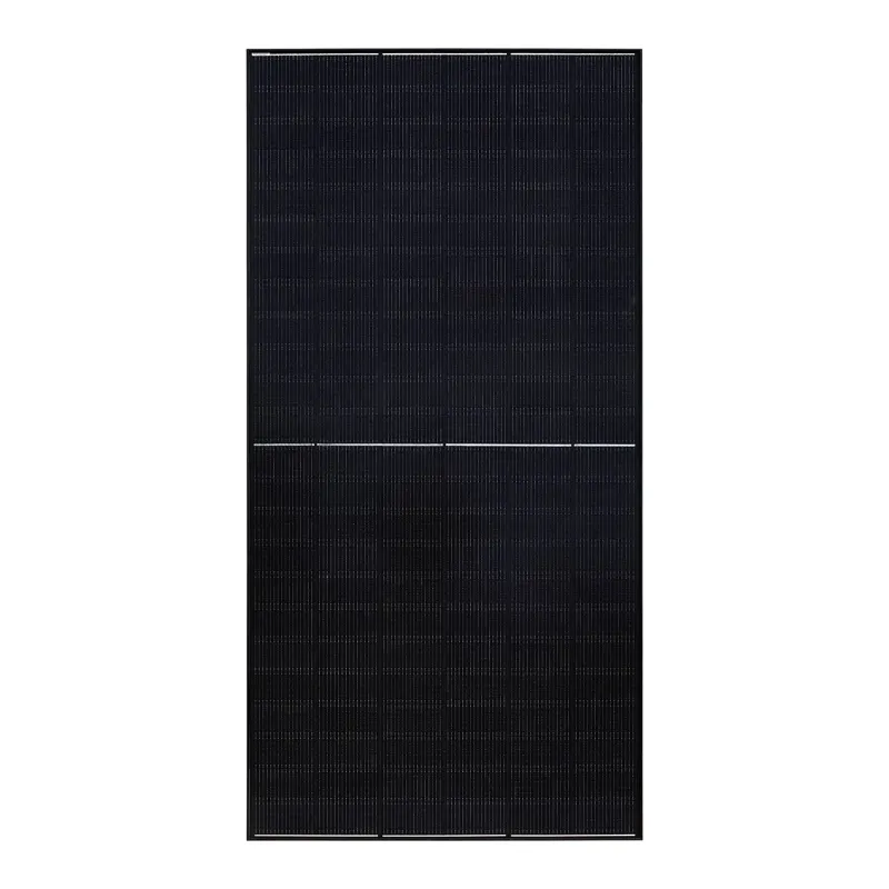 16bb 590W Half Cell Black Solar Panels with CE TUV 30-Years Warranty