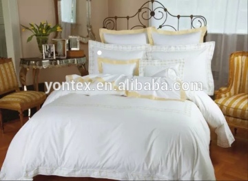 high quality 100% cotton Hotel Bedding Fabric Linen